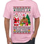 Here's A Big Package For You Santa Christmas Sweater, Ugly Christmas Sweater Men's T-Shirt