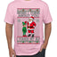 When I Think About You I Touch My Elf, Ugly Christmas Sweater Men's T-Shirt