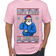 Santa Stands On Christmas, Ugly Christmas Sweater Men's T-Shirt