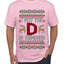 I Put The D In Reindeer, Ugly Christmas Sweater Unisex Men's T-Shirt