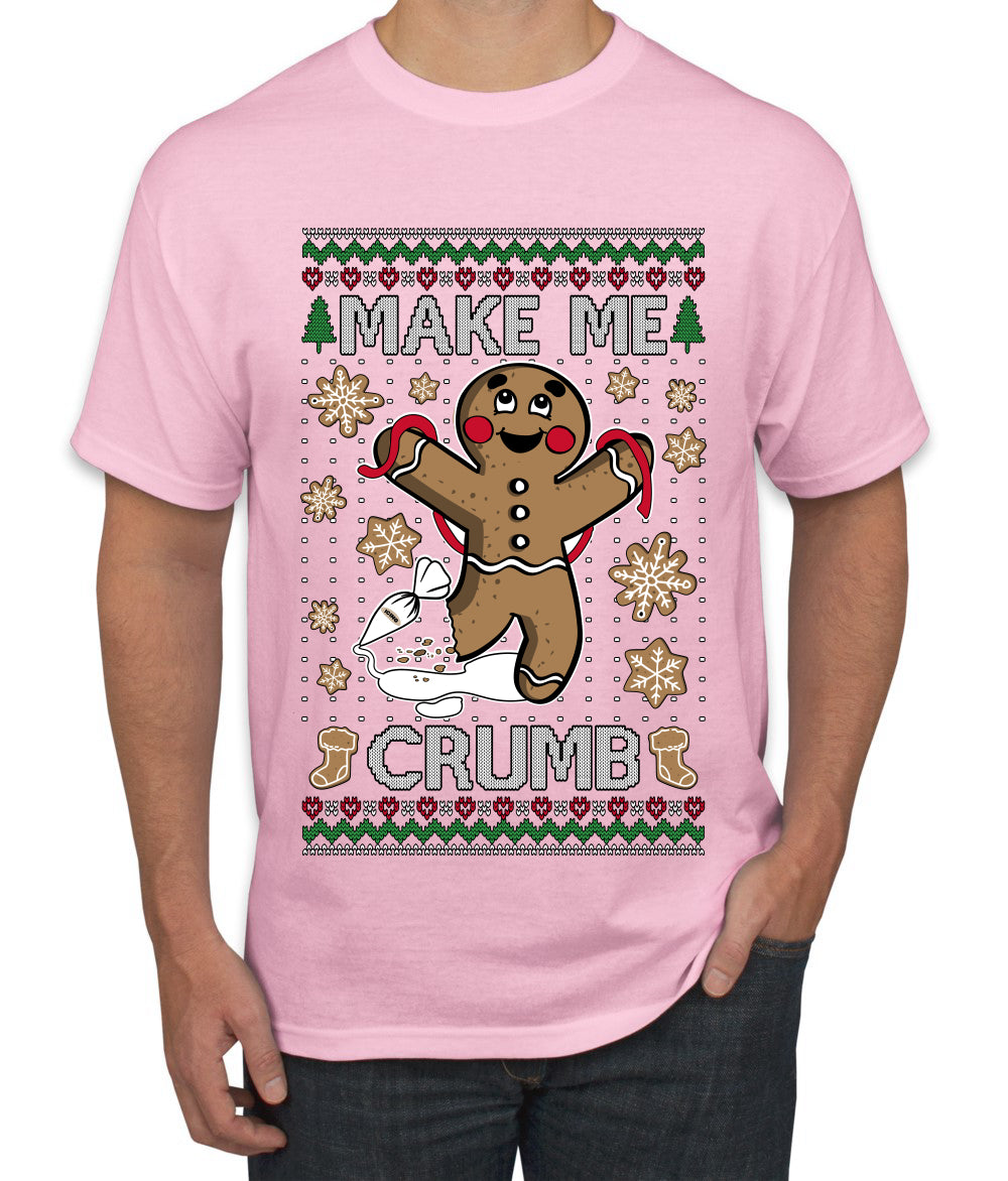 Make Me Crumb, Ugly Christmas Sweater Unisex Men's T-Shirt