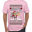 Redacted Naughty List Access Denied, Ugly Christmas Sweater Unisex Unisex Men's T-Shirt