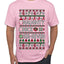 Naughty Nice 6 7 Checklist, Ugly Christmas Sweater Unisex Men's T-Shirt