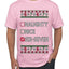 Naughty Nice 6 7 Checklist, Ugly Christmas Sweater Unisex Men's T-Shirt