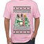Pole Dancer, Ugly Christmas Sweater Unisex Men's T-Shirt