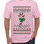 She Likes My Peppermint Stick, Ugly Christmas Sweater Unisex Men's T-Shirt