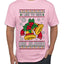 I Like To Ride His Sleigh, Ugly Christmas Sweater Unisex Men's T-Shirt