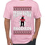 Fresh Snow Records Hip Hop Parody, Ugly Christmas Sweater Unisex Men's T-Shirt