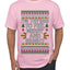 I'm Trying To Feel Merry And Bright, Ugly Christmas Sweater Unisex Men's T-Shirt