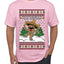 Feliz Navidad Dancing Gingerbread Man, Ugly Christmas Sweater Unisex Men's T-Shirt