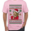 La Mas Chismosa De La Navidad, Ugly Christmas Sweater Unisex Men's T-Shirt