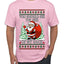 You Should See The Size Of My Sack Naughty Santa, Ugly Christmas Sweater Unisex Men's T-Shirt