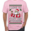 I Love To Stuff Her Stocking, Ugly Christmas Sweater Unisex Men's T-Shirt