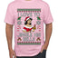 I Love To Jingle His Bells, Ugly Christmas Sweater Unisex Men's T-Shirt