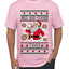 Milk And Cookie Time, Ugly Christmas Sweater Unisex Men's T-Shirt