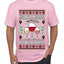 Jingle Bells, Zinfandel Pass The Cabernet Wine Drinker, Ugly Christmas Sweater Unisex Men's T-Shirt