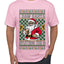 I Saw Santa Splitting The G, Ugly Christmas Sweater Unisex Men's T-Shirt
