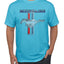 Ford Mustang Classic Pony USA Logo Emblem Cars and Trucks Front and Back Cars and Trucks Men's T-Shirt