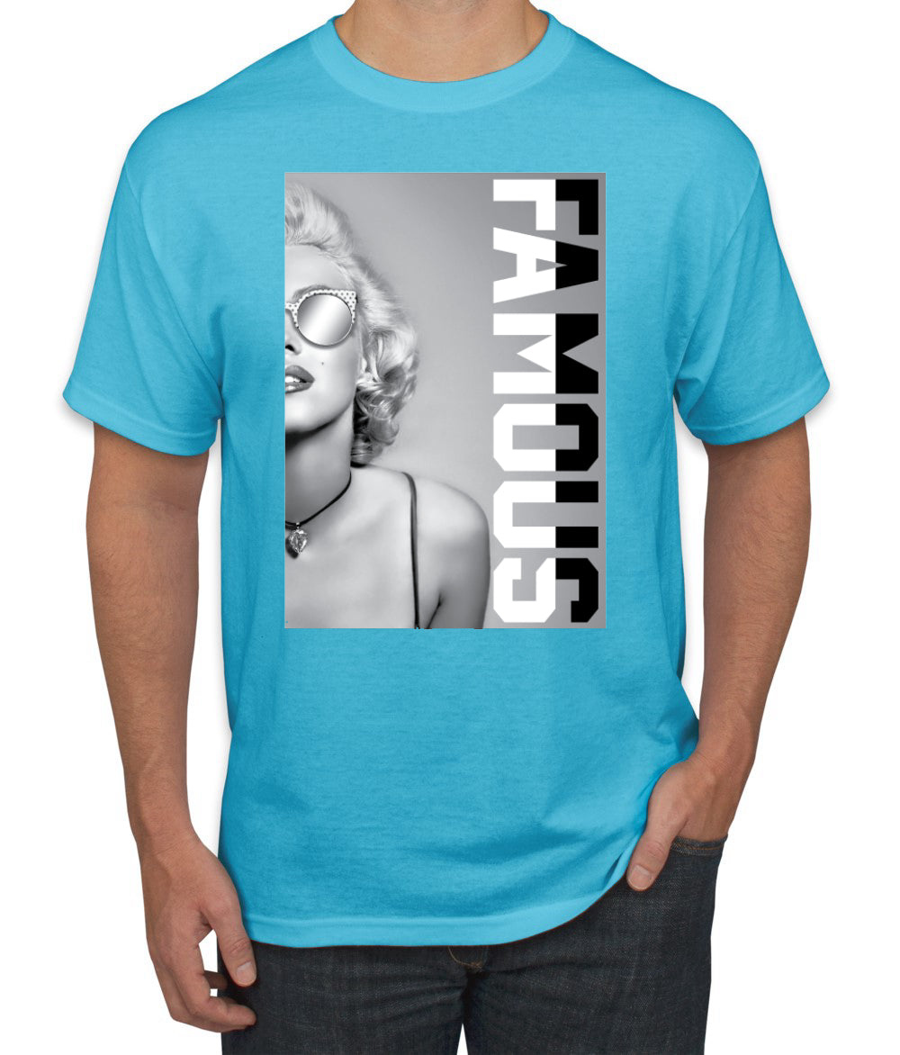 Marilyn Famous Rockstar Famous People Pop Culture Men's T-Shirt