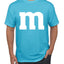 Letter M Graphic Novelty Funny Costume Halloween Men's T-Shirt