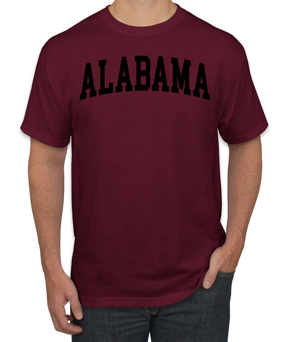 State of Alabama College Style Fashion Men's T-Shirt