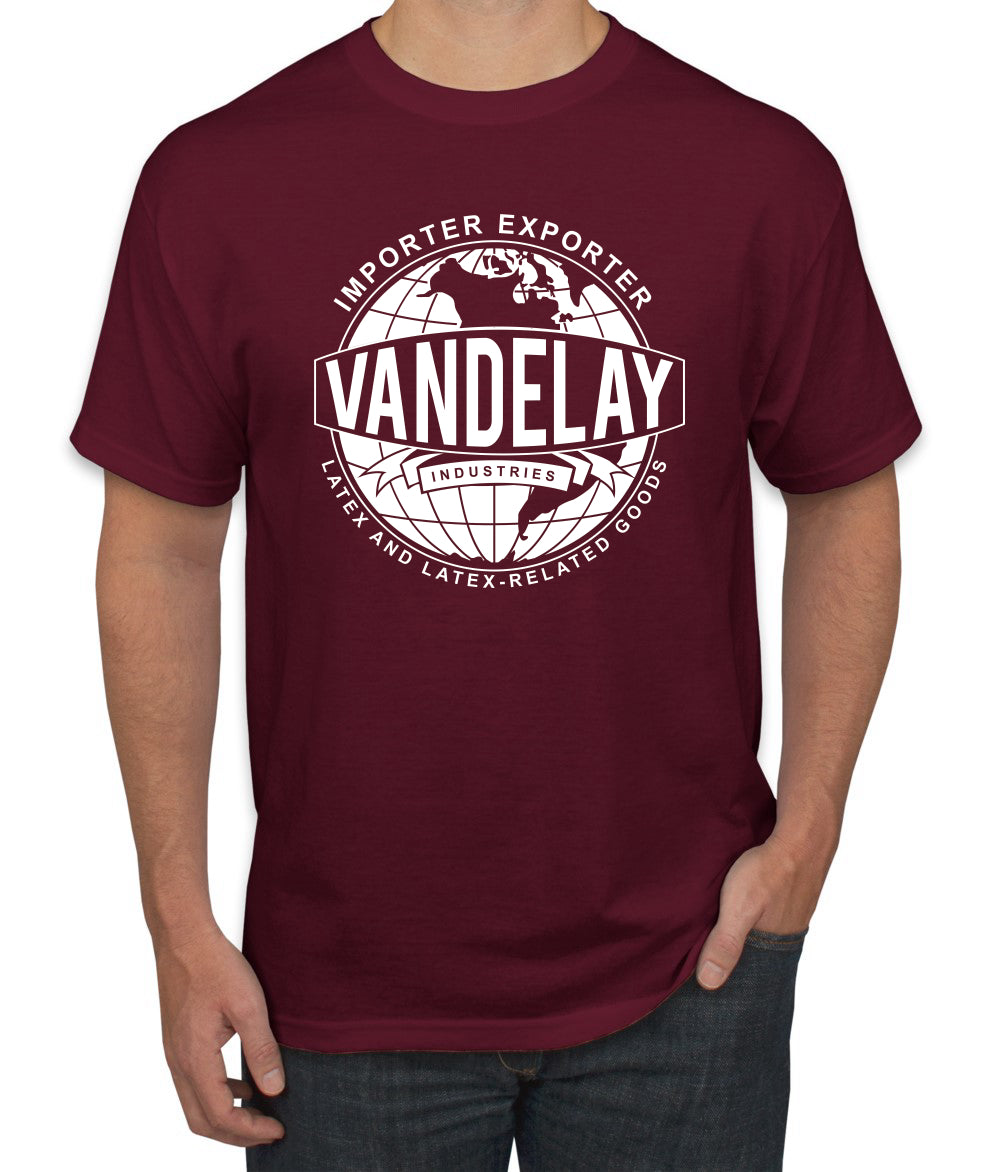 Vandelay Industries Mens Graphic Shirt Vintage Pop Culture Pop Culture Men's T-Shirt