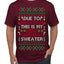 Due to Inflation This is My Ugly Christmas Sweater | Funny Ugly Christmas Sweater Men's T-Shirt