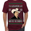 Ya Llegaron Las Nieves De Enero Chalino January Snow Ugly Christmas Sweater Men's T-Shirt