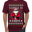 Santa Is Him Funny Gen Z Viral Meme Shades Slang Ugly Christmas Sweater Men's T-Shirt