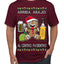 Arriba Abajo Al Centro Pa'Dentro Cheers to Health Salud Ugly Christmas Sweater Men's T-Shirt