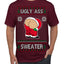 Ugly Ass Sweater Funny Santa Claus Butt Xmas Ugly Christmas Sweater Men's T-Shirt