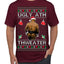 Ugly Ath Sweater Merry Chrithmith, Butt Viral Ugly Ass Boxing Fight Meme Ugly Christmas Sweater Men's T-Shirt