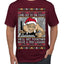 Come Out to the Coast Have a Few Laughs Die Hard McClane Ugly Christmas Sweater Men's T-Shirt