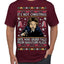 It's Not Christmas Until Hans Gruber Falls From Nakatomi Plaza Color Ugly Christmas Sweater Men's T-Shirt