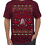 Now I Have a Machine Gun Ho Ho Ho Nakatomi Die Hard McClane Classic 80s Xmas Movie Ugly Christmas Sweater Men's T-Shirt