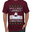 Have a Holly Jawlly Christmas, Cute Shark, Ugly Christmas Sweater Men's T-Shirt