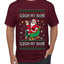 Sleigh My Name Sleigh My Name, Pop Singers, Song Lyrics Pun, Santa Sleigh, Ugly Christmas Sweater Men's T-Shirt