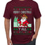 Merry Christmas Y'all Christmas Sweater, Ugly Christmas Sweater Men's T-Shirt