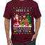 Here's A Big Package For You Santa Christmas Sweater, Ugly Christmas Sweater Men's T-Shirt