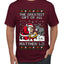 The Greatest Gift Of All Matthew 1:21, Ugly Christmas Sweater Men's T-Shirt