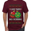 Big and Bobbing, Funny Ugly Christmas Sweater Unisex Men's T-Shirt