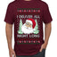 I Deliver All Night Long, Ugly Christmas Sweater Unisex Men's T-Shirt