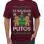 Es Navidad Putos, Ugly Christmas Sweater Unisex Men's T-Shirt