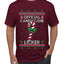 Official Candy Cane Licker, Ugly Christmas Sweater Unisex Unisex Men's T-Shirt