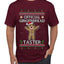 Official Gingerbread Taster, Ugly Christmas Sweater Unisex Unisex Men's T-Shirt