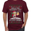 Redacted Naughty List Access Denied, Ugly Christmas Sweater Unisex Unisex Men's T-Shirt