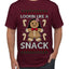 Lookin Like A Snack, Ugly Christmas Sweater Unisex Men's T-Shirt