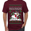 Frostitute, Ugly Christmas Sweater Unisex Men's T-Shirt