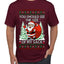 You Should See The Size Of My Sack Naughty Santa, Ugly Christmas Sweater Unisex Men's T-Shirt