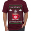 I'm So Hot You Should Blow Me Hot Cocoa, Ugly Christmas Sweater Unisex Men's T-Shirt